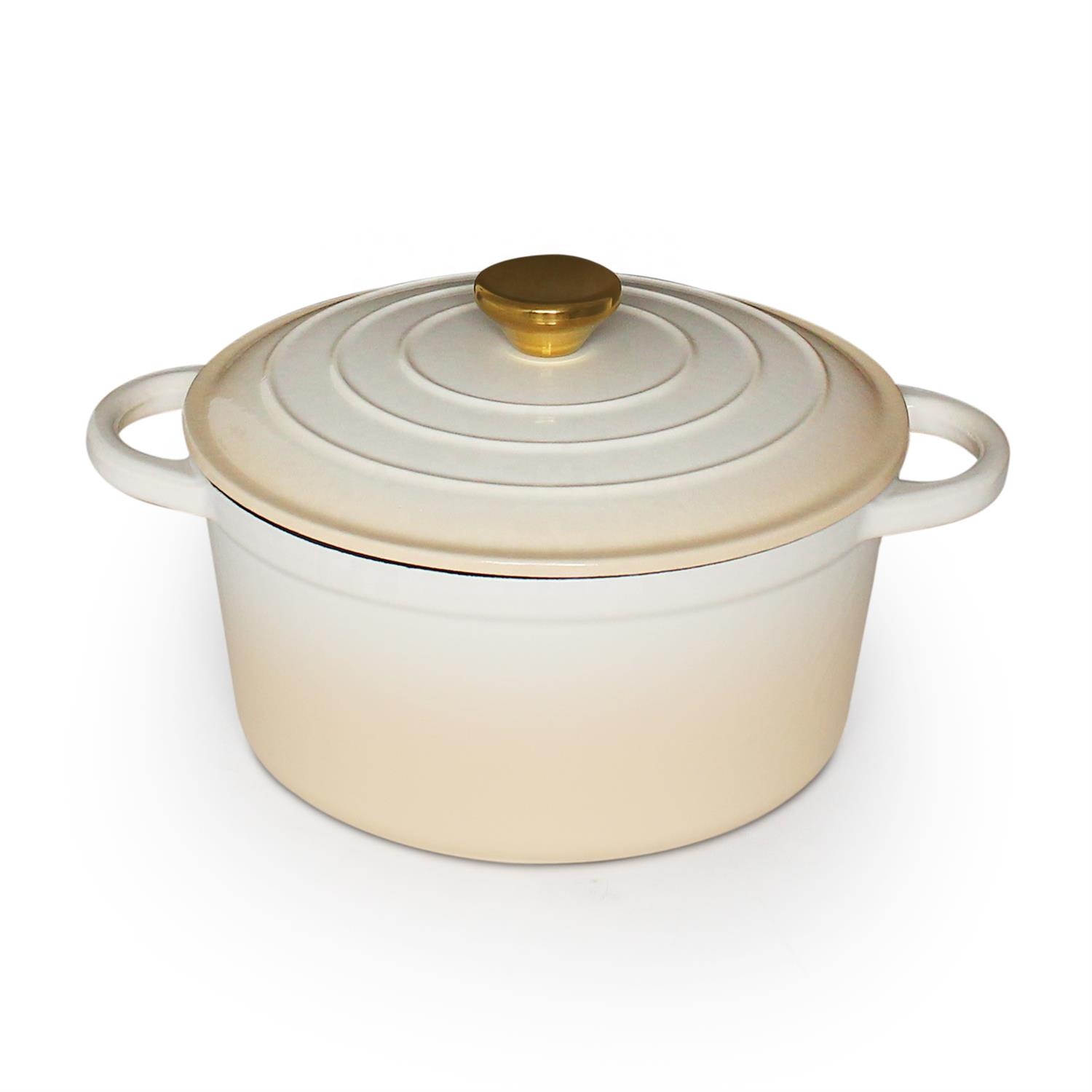 最佳选择产品不粘重型铸铁荷兰烤箱搪瓷涂层4l4.3kg
