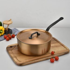 铜锅和锅蒸馏锅锅锅套装炊具汤锅和汤锅1.4l 0.82千克