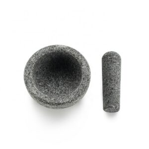 热销厨房工具高品质OEM天然花岗岩石材砂浆和杵
